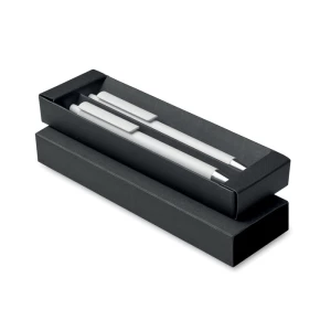 Aluminiowy zestaw piśmienniczy z r - ORWELL (MO2567-06)