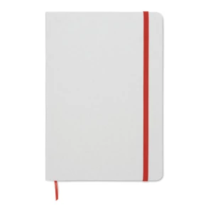 Kolorowy notatnik A5 - ROUTE WHITE (MO2578-05)