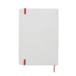 Kolorowy notatnik A5 - ROUTE WHITE (MO2578-05)