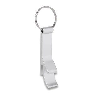 Aluminiowy brelok - otwieracz, srebrny (R73720.01)