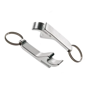 Aluminiowy brelok - otwieracz, srebrny (R73720.01)