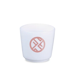 Kubek Medea 220ml biały/biały (M530)