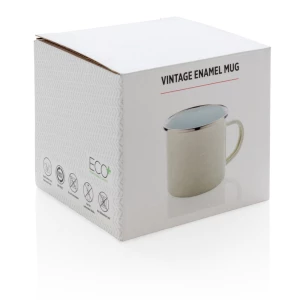 Emaliowany kubek 350 ml w stylu vintage (P432.353)