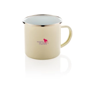 Emaliowany kubek 350 ml w stylu vintage (P432.353)