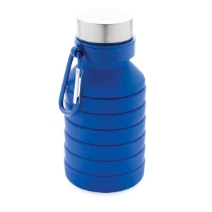 Składana butelka sportowa 550 ml z karabińczykiem (P432.625)