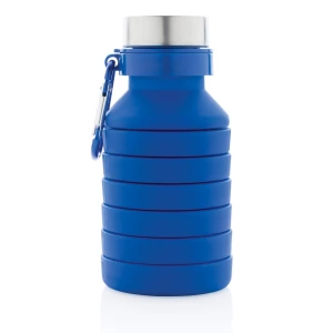 Składana butelka sportowa 550 ml z karabińczykiem (P432.625)