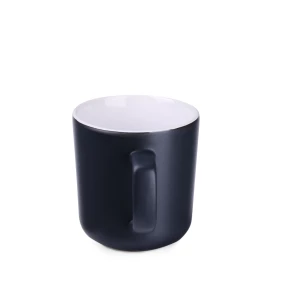 Kubek Rico Supreme 250ml czarny/biały (M493)