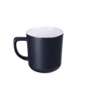 Kubek Rico Supreme 250ml czarny/biały (M493)