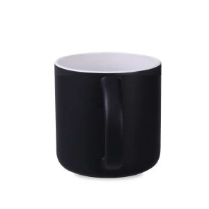 Kubek Modern Supreme 390ml czarny/biały (M539)