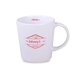 Kubek Berg 380ml biały/biały (M547)