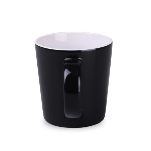 Kubek Berg 380ml czarny/biały (M547)