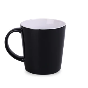 Kubek Berg 380ml czarny/biały (M547)