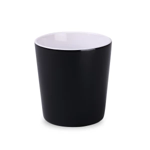 Kubek Berg 380ml czarny/biały (M547)