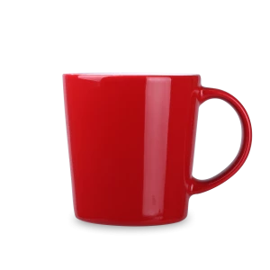 Kubek Berg 380ml czerwony/biały (M547)