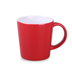 Kubek Berg 380ml czerwony/biały (M547)