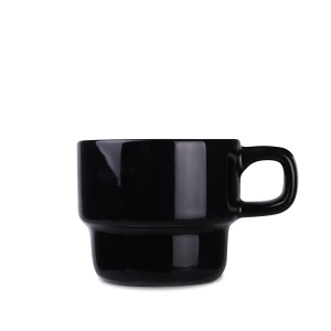 Kubek Astrid 230ml czarny/czarny (M545)