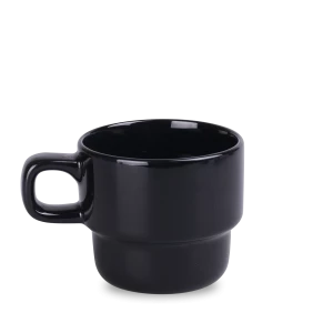 Kubek Astrid 230ml czarny/czarny (M545)