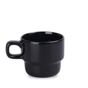 Kubek Astrid 230ml czarny/czarny (M545)
