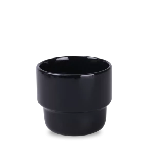 Kubek Astrid 230ml czarny/czarny (M545)