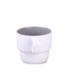 Kubek Astrid Duo 230ml biały/szary (M546)