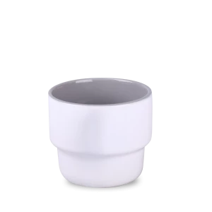 Kubek Astrid Duo 230ml biały/szary (M546)