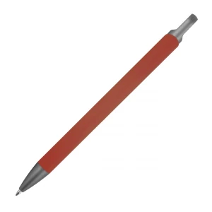 Długopis aluminiowy z recyklingu, półżelowy - bordowy - (GM-14440-02)