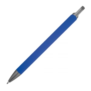 Długopis aluminiowy z recyklingu, półżelowy - niebieski - (GM-14440-04)