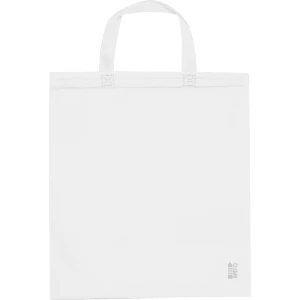 Torba non-woven z krótkimi uszami 80g/m2 - biały - (GM-64804-06)