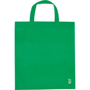 Torba non-woven z krótkimi uszami 80g/m2 - zielony - (GM-64804-09)