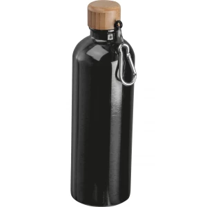 Butelka metalowa 750 ml - czarny - (GM-84971-03)