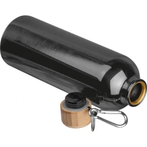 Butelka metalowa 750 ml - czarny - (GM-84971-03)