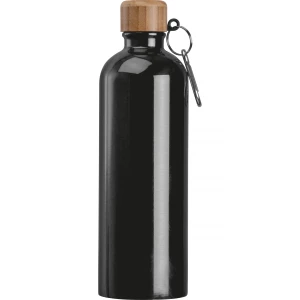 Butelka metalowa 750 ml - czarny - (GM-84971-03)