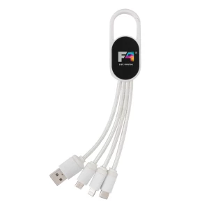 Kabel do ładowania 4 w 1 z karabińczykiem (P302.073)