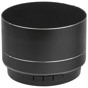 Aluminiowy głośnik Bluetooth - czarny - (GM-30899-03)