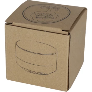 Aluminiowy głośnik Bluetooth - czarny - (GM-30899-03)