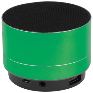 Aluminiowy głośnik Bluetooth - zielony - (GM-30899-09)