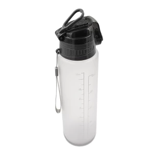 Bidon motywacyjny z tritanu Keepgoing 1000 ml, transparentny (R08185.00)