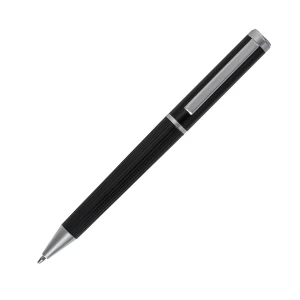 Zestaw upominkowy notes z długopisem Lovini, czarny (R02327.02)
