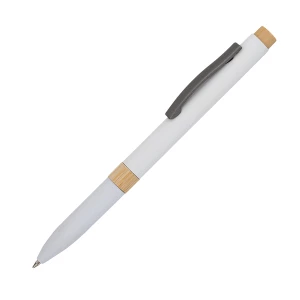 Długopis aluminiowy Khosa, biały (R73448.06)