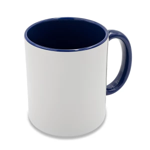 Kubek z z powłoką sublimacyjną Gaeta 330 ml, granatowy (R85319.42)