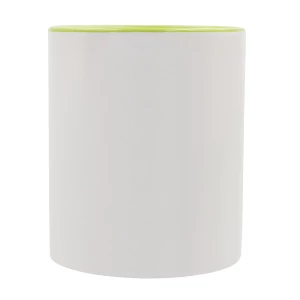 Kubek z z powłoką sublimacyjną Gaeta 330 ml, jasnozielony (R85319.55)