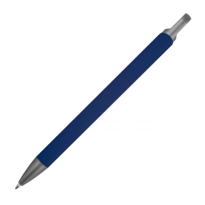 Długopis aluminiowy z recyklingu, półżelowy - granatowy - (GM-14440-44)