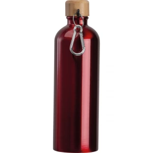 Butelka metalowa 750 ml - czerwony - (GM-84971-05)