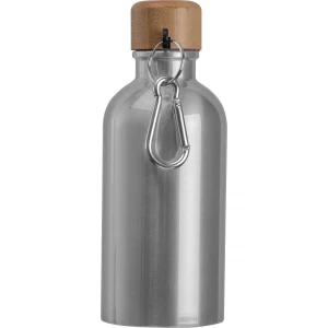 Butelka metalowa 400 ml - szary - (GM-84972-07)