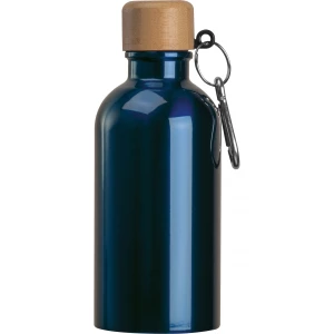 Butelka metalowa 400 ml - granatowy - (GM-84972-44)