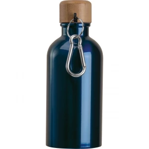 Butelka metalowa 400 ml - granatowy - (GM-84972-44)