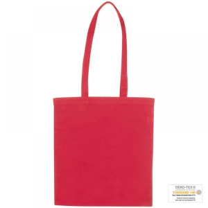 Torba bawełniana, długie uchwyty - czerwony - (GM-60880-05)