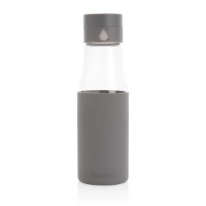 Szklana butelka 650 ml Ukiyo, monitorująca ilość wypitej wody (P436.722)