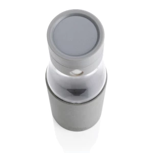 Szklana butelka 650 ml Ukiyo, monitorująca ilość wypitej wody (P436.722)