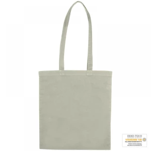 Torba bawełniana, długie uchwyty - szary - (GM-60880-07)